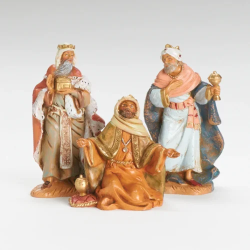 Reyes Magos 3 pzas, Escala 5 pulgadas