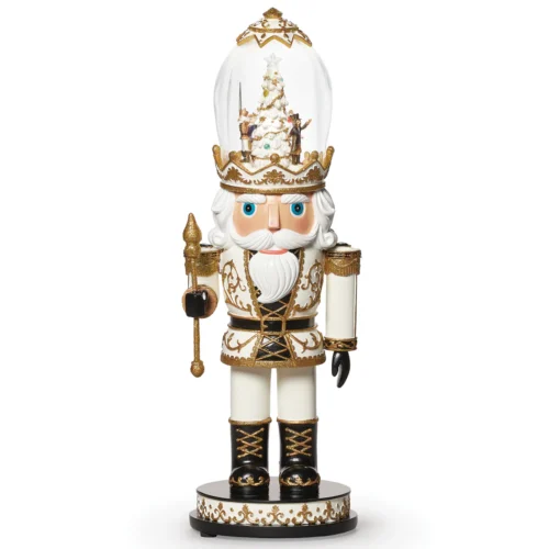 Cascanueces 41cm Musical Con Luz Led Y Movimiento, Roman Inc